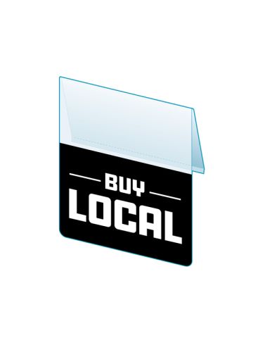 Buy Local Shelf Talker, 2.5"W x 1.25"H
