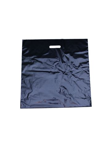 Black, Large Gloss Heavy Duty Merchandise Bags