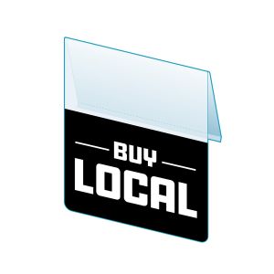 Buy Local Shelf Talker, 2.5"W x 1.25"H