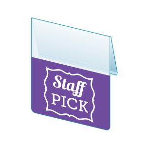 Staff Pick Shelf Talker, 2.5"W x 1.25"H