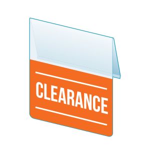 Clearance Shelf Talker, 2.5"W x 1.25"H