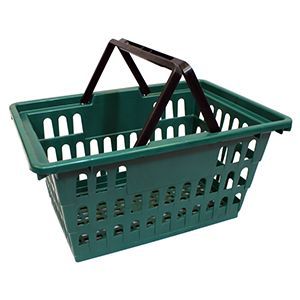 Green Shopping Baskets