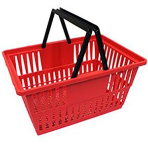Red Shopping Baskets