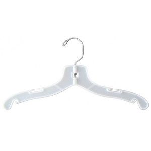 14" White, Heavy Duty Top Hangers with Metal Swivel