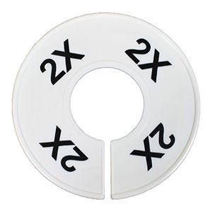 "2X" Round Size Dividers