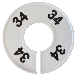 "34" Round Size Dividers