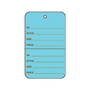 1 3/4" Blue, UnStrung Apparel Colored Tags