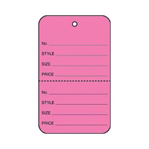 1 3/4" Pink, UnStrung Apparel Colored Tags
