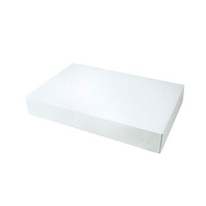 White Apparel Boxes, 17" x 11" x 2.5"