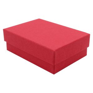Red Kraft Jewelry Boxes, 3" x 2-1/8" x 1"