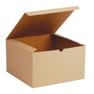 Oatmeal, Kraft Tuckit Gift Boxes, 10" x 10" x 6"