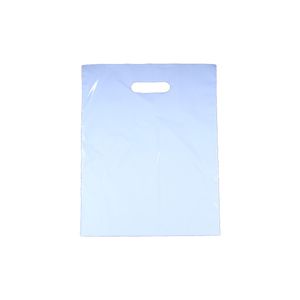 White, Medium Gloss Heavy Duty Merchandise Bags, 9" x 12"