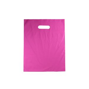 Magenta, Medium Gloss Heavy Duty Merchandise Bags