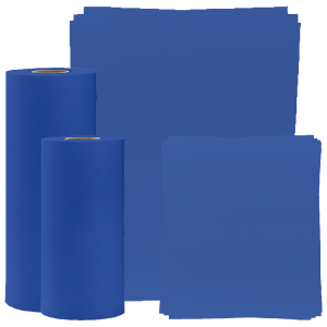 Parade Blue, Heavyweight Tissue Roll and Sheets 20#