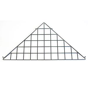 Black Triangle Shelf, Gridwall Attachment