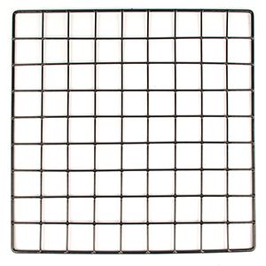 Black, Mini Grid, 14" x 14"