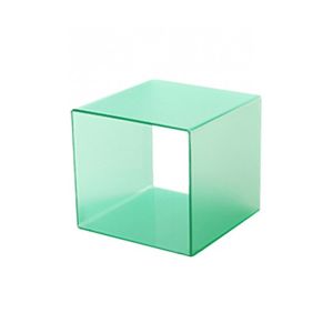 Green, Frosted Cube Display