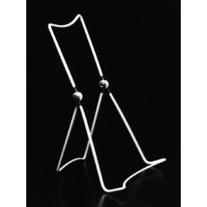 Wire Vinyl Coated Easels, White, 8.75" x 5.5"